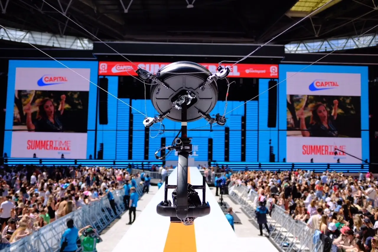 Falcon Wirecam at Wembley Stadium