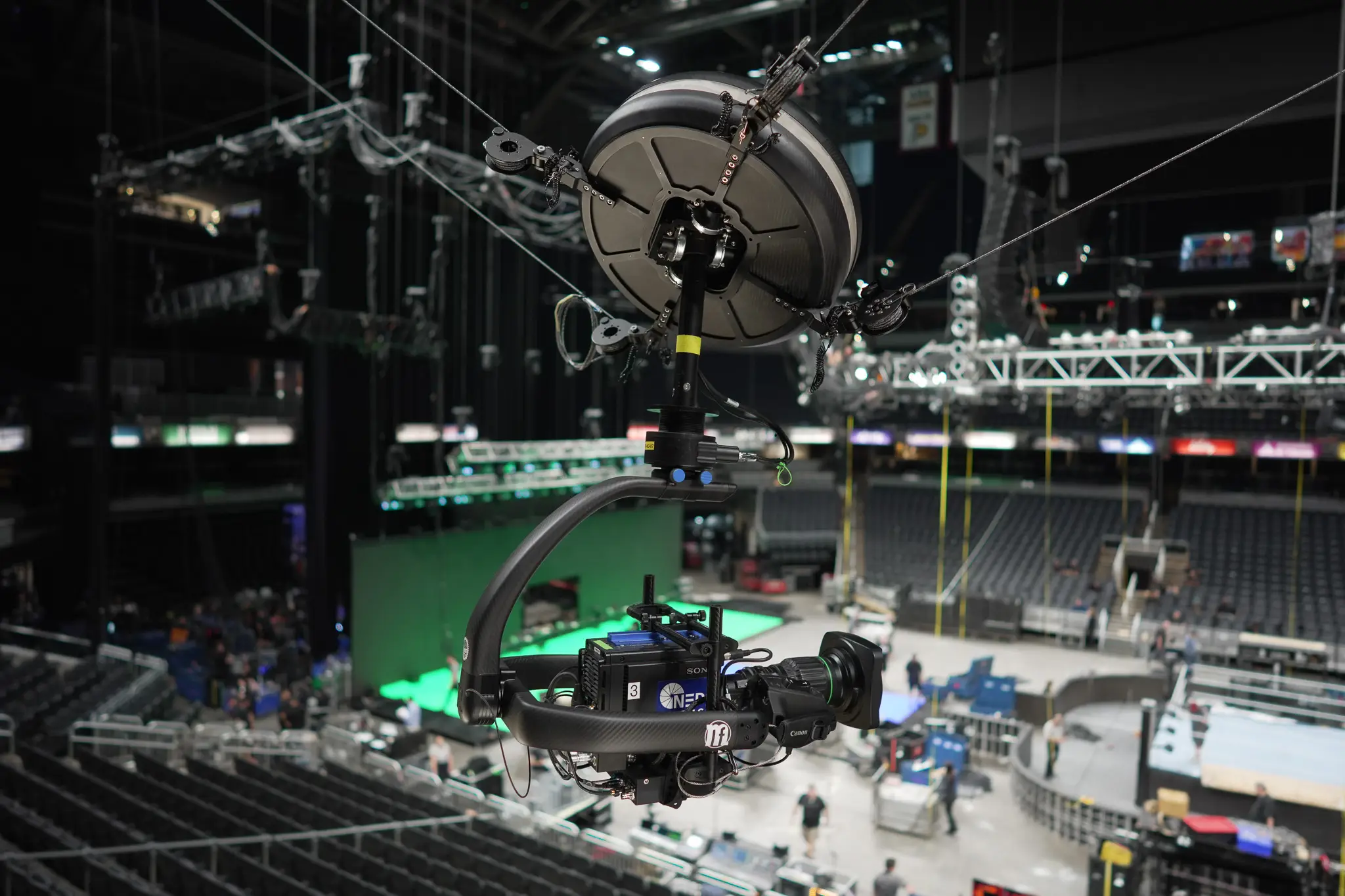 Falcon Wirecam with M3 Stabilised head