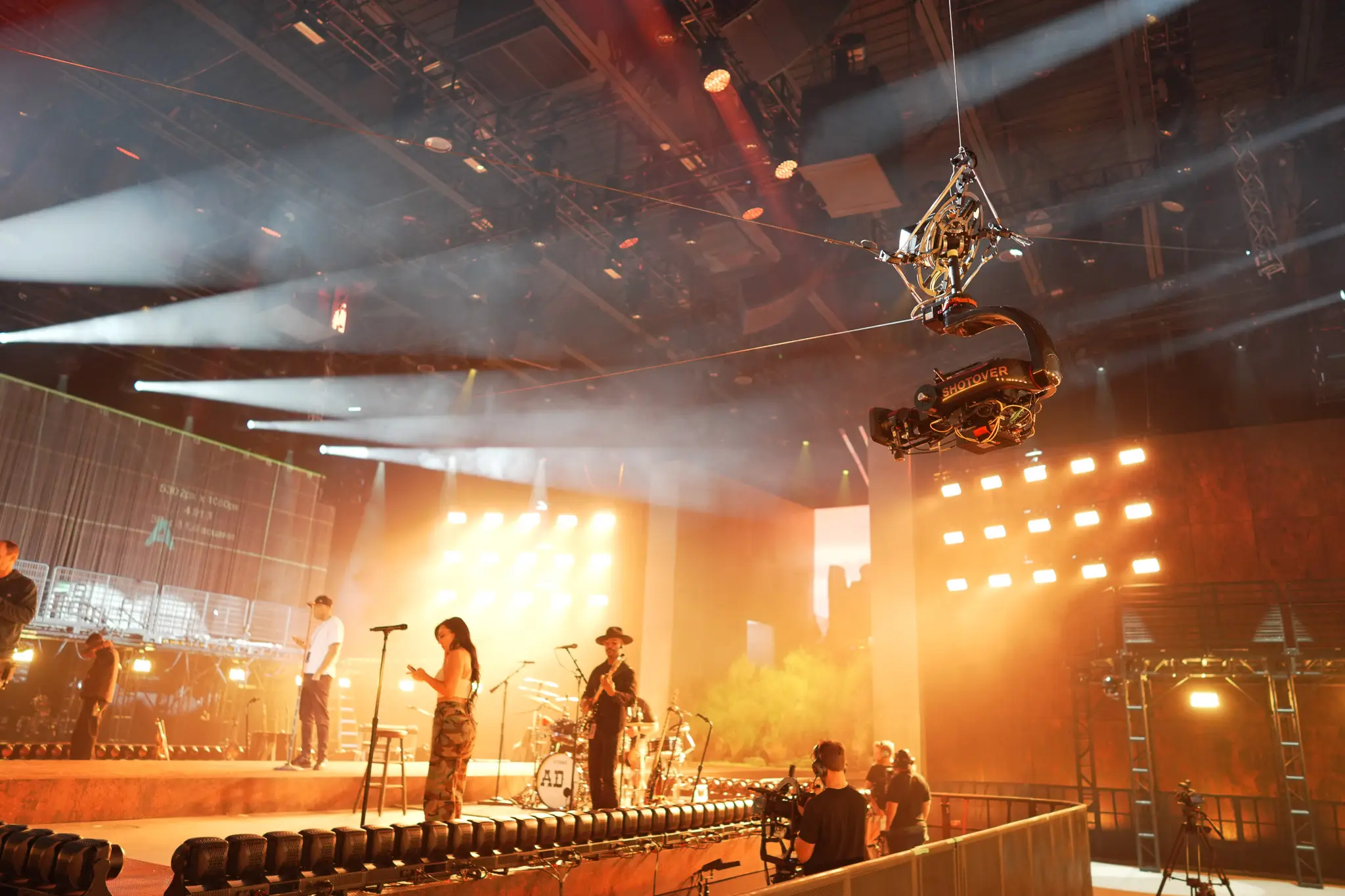 Falcon Wirecam with Shotover stabilised head